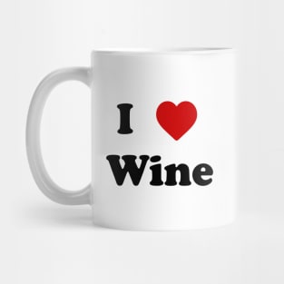 I love wine tee Mug